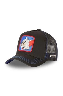 Zdjęcie produktu Capslab czapka z daszkiem TOM & JERRY kolor czarny z aplikacją