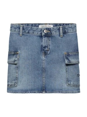Zdjęcie produktu Cargo Jeansowa Mini Spódnica Calvin Klein