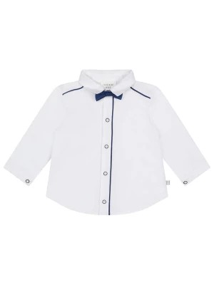 Zdjęcie produktu Carrément beau Koszula w kolorze biało-granatowym z muszką rozmiar: 92
