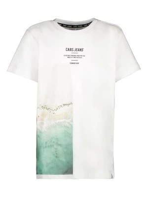 Zdjęcie produktu Cars Jeans Koszulka "Harv" w kolorze białym rozmiar: XL