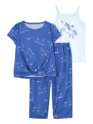 Zdjęcie produktu carter's Piżama w kolorze niebieskim rozmiar: 98