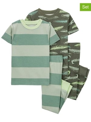 Zdjęcie produktu carter's Piżamy (2 szt.) w kolorze zielonym rozmiar: 110