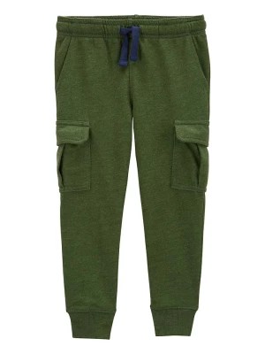 Zdjęcie produktu carter's Spodnie dresowe w kolorze zielonym rozmiar: 86/92