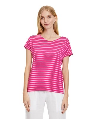 Zdjęcie produktu CARTOON Koszulka w kolorze różowo-białym rozmiar: 34