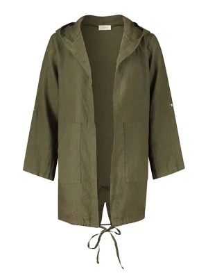 Zdjęcie produktu CARTOON Lniana kurtka przejściowa w kolorze khaki rozmiar: 34