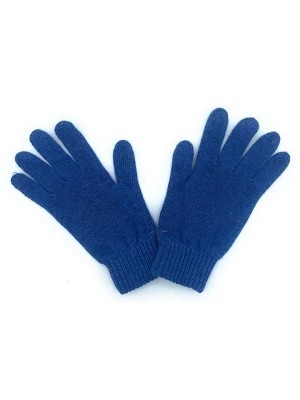 Zdjęcie produktu Cashmere95 Rękawiczki w kolorze niebieskim rozmiar: onesize