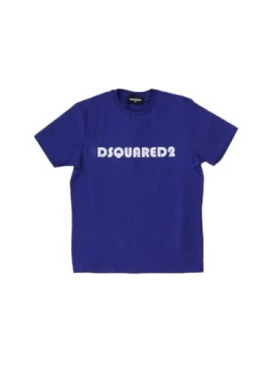 Zdjęcie produktu Casual Bawełniany T-shirt Dsquared2