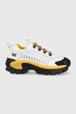 Zdjęcie produktu Caterpillar sneakersy skórzane INTRUDER kolor biały