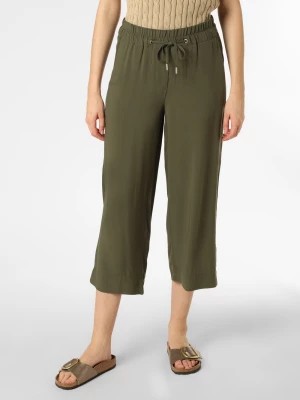 Zdjęcie produktu CECIL Spodnie Kobiety wiskoza zielony jednolity,