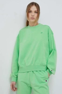 Zdjęcie produktu Champion bluza damska kolor zielony gładka