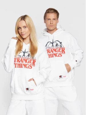 Zdjęcie produktu Champion Bluza STRANGER THINGS Unisex 217780 Biały Regular Fit