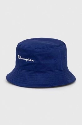 Zdjęcie produktu Champion kapelusz bawełniany kolor granatowy bawełniany
