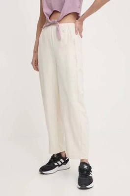 Zdjęcie produktu Champion spodnie damskie kolor beżowy proste high waist 117110