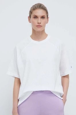 Zdjęcie produktu Champion t-shirt bawełniany damski kolor biały 117351
