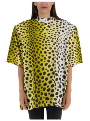 Zdjęcie produktu Cheetah Print Jersey T-Shirt The Attico