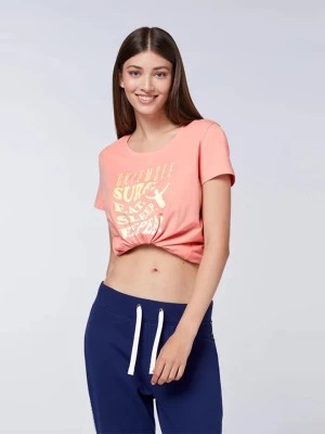 Zdjęcie produktu Chiemsee Koszulka "Florina" w kolorze jasnoróżowym rozmiar: XL