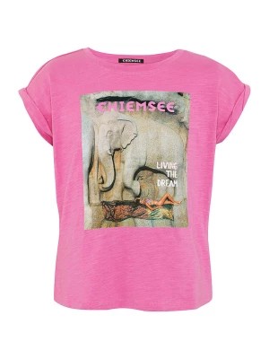 Zdjęcie produktu Chiemsee Koszulka "Foula" w kolorze różowym rozmiar: 134/140