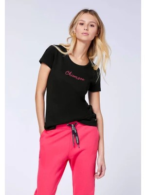 Zdjęcie produktu Chiemsee Koszulka "Kata" w kolorze czarnym rozmiar: M