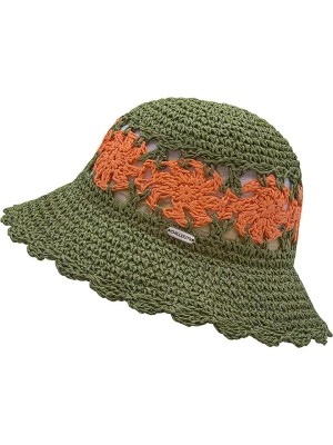 Zdjęcie produktu Chillouts Headwear Kapelusz "Kinshasa" w kolorze zielonym rozmiar: 53-54 cm