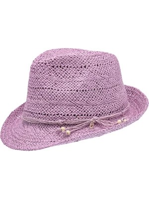 Zdjęcie produktu Chillouts Headwear Kapelusz "Pula" w kolorze fioletowym rozmiar: 55-57 cm