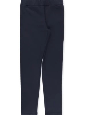 Zdjęcie produktu Ciemnoniebieskie Bawełniane Spodnie dla Chłopców Moncler