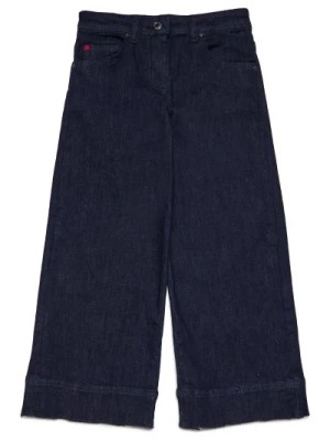 Zdjęcie produktu Ciemnoniebieskie jeansy o szerokim kroju Max & Co