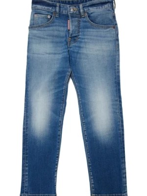 Zdjęcie produktu Ciemnoniebieskie proste jeansy - Stanislav Dsquared2