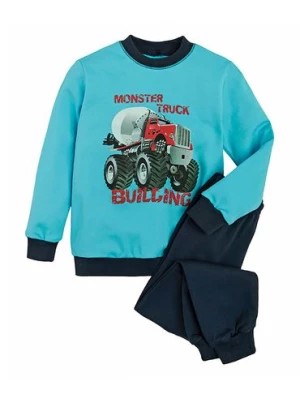 Zdjęcie produktu Ciepła chłopięca piżama niebiesko-granatowa Tup Tup Monster Truck