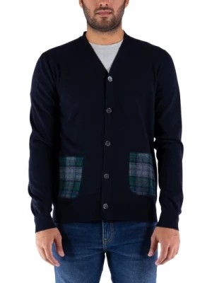 Zdjęcie produktu Ciepły i stylowy sweter z wełny dla mężczyzn Comme des Garçons