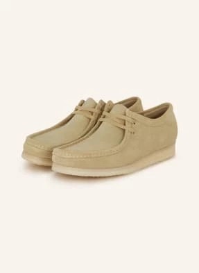 Zdjęcie produktu Clarks Originals Botki Zamszowe Wallabee beige