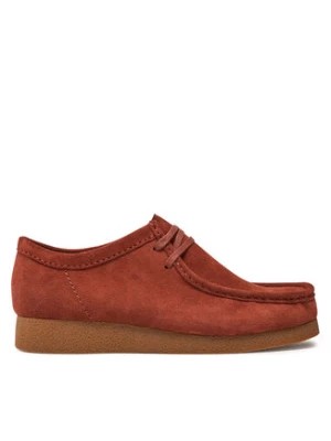 Zdjęcie produktu Clarks Półbuty Wallabee Evo 26178278 Pomarańczowy