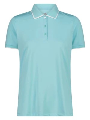 Zdjęcie produktu CMP Koszulka funkcyjna polo w kolorze turkusowym rozmiar: 34