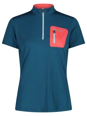 Zdjęcie produktu CMP Koszulka kolarska w kolorze niebieskim rozmiar: 34