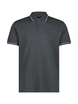 Zdjęcie produktu CMP Koszulka polo w kolorze szarym rozmiar: 48