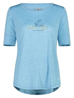 Zdjęcie produktu CMP Koszulka sportowa w kolorze błękitnym rozmiar: 42