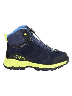 Zdjęcie produktu CMP Skórzane buty trekkingowe "Melnick" w kolorze granatowym rozmiar: 32