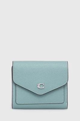 Zdjęcie produktu Coach portfel Wyn Small Wallet damski kolor niebieski