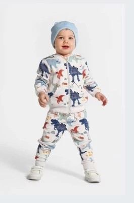 Zdjęcie produktu Coccodrillo spodnie dresowe niemowlęce kolor szary wzorzyste