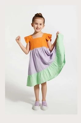 Zdjęcie produktu Coccodrillo sukienka bawełniana dziecięca mini rozkloszowana
