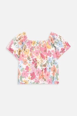Zdjęcie produktu Coccodrillo t-shirt bawełniany dziecięcy kolor różowy