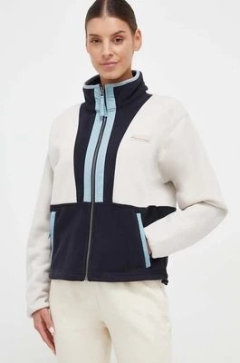 Zdjęcie produktu Columbia bluza polarowa kolor beżowy wzorzysta