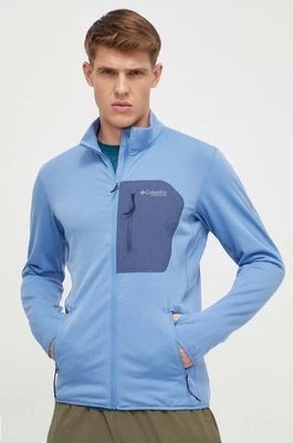 Zdjęcie produktu Columbia bluza sportowa Triple Canyon kolor niebieski z aplikacją 2072065