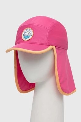 Zdjęcie produktu Columbia czapka z daszkiem dziecięca Junior II Cachalot kolor fioletowy z aplikacją