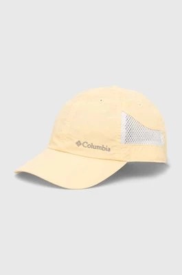 Zdjęcie produktu Columbia czapka z daszkiem Tech Shade kolor żółty z aplikacją 1539331