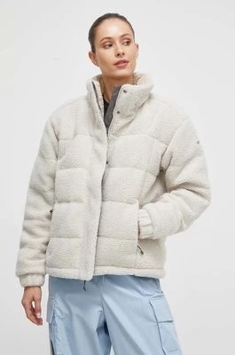 Zdjęcie produktu Columbia kurtka puchowa damska kolor beżowy zimowa