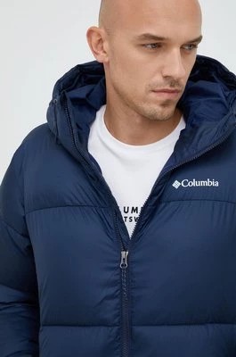Zdjęcie produktu Columbia kurtka Puffect Hooded Jacket męska kolor granatowy zimowa 2008413