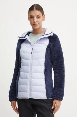 Zdjęcie produktu Columbia kurtka sportowa Powder Lite Sherpa Hybrid kolor fioletowy 2089521