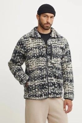 Zdjęcie produktu Columbia kurtka Winter Pass Printed Fleece męska kolor beżowy przejściowa oversize 2097841