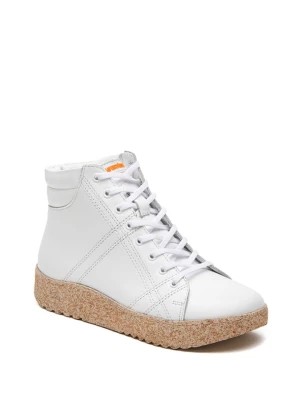Zdjęcie produktu Comfortfusse Skórzane sneakersy w kolorze białym rozmiar: 41