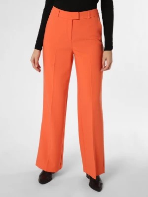 Zdjęcie produktu comma Spodnie Kobiety pomarańczowy jednolity,